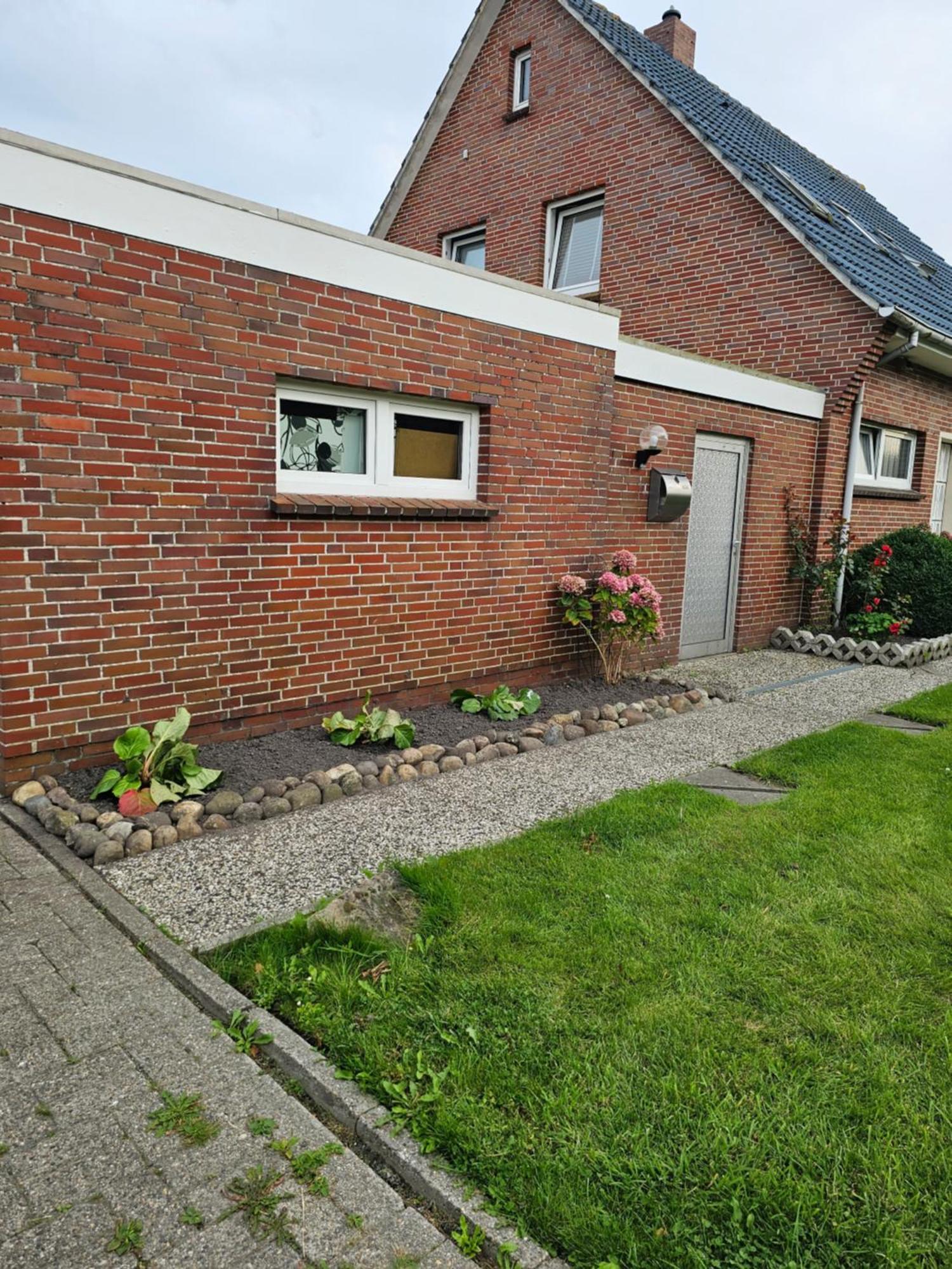 Ferienwohnung Mond&Wasser 1 ノルデン エクステリア 写真